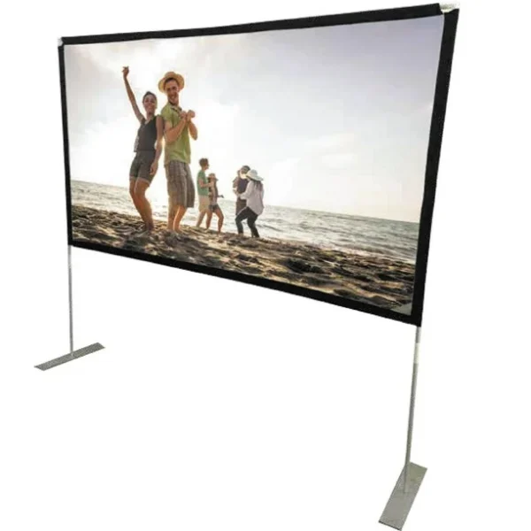 RCA 100-in Portable Projector Screen - White, Screen Ratio: 16:9 - Image 3