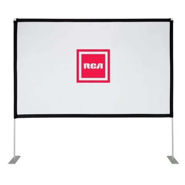 RCA 100-in Portable Projector Screen - White, Screen Ratio: 16:9 - Image 4