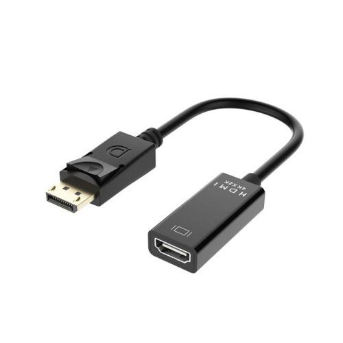 DisplayPort to HDMI Adapter, male to female, works with DP++, 4Kx2K Converter_Black
