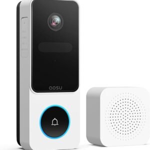 Aosu Battery Powered Video Doorbell & Chime Wireless