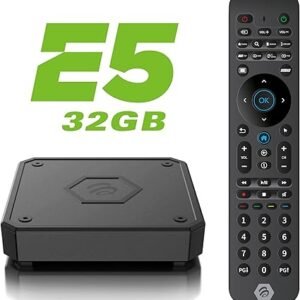 BuzzTV E5 Android 11 TV Box | 4K Streaming Device | 2GB RAM 32GB Storage | Quad-Core Processor | Dual-Band Wi-Fi | Bluetooth 5.0