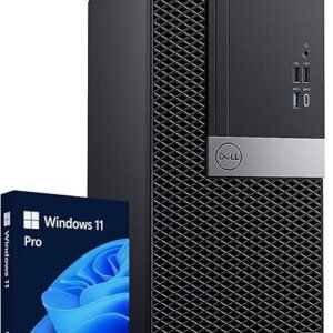 Dell OptiPlex Desktop Tower Computer, black