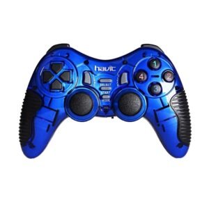 HAVIT G89W 2.4GHZ Wireless Vibration GamePad - Blue