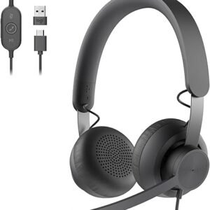 Logitech Zone 750 Wired On-ear USB Headset - Graphite