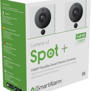Spot Flexible 2 Smart Home Security Cameras, White