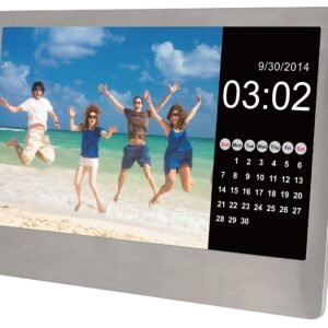 Sylvania SDPF7977-B 7in Digital Photo Frame (Stainless Steel)