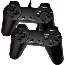 USB-7012 Dual Gamepad Turbo Controller — Reliable Plug & Play USB, 1.8m Cable
