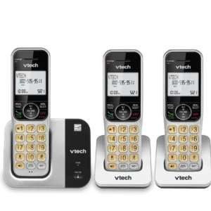 VTech CS5319 Expandable Cordless Answering System with Call Block - 3 Handset Combine