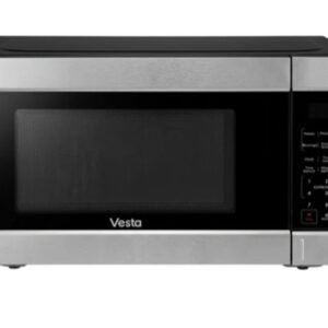 BRAND NEW- VESTA Tokyo 1.1 Cu.Ft Countertop Microwave - Stainless Steel