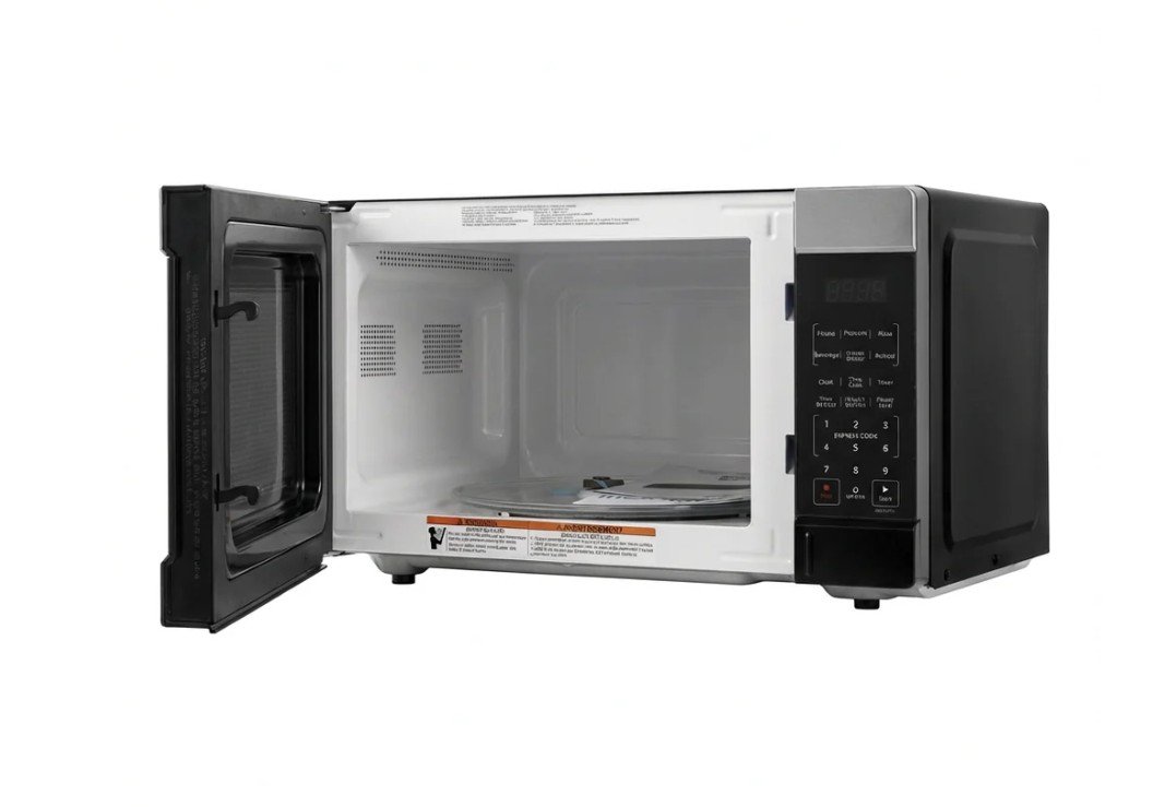 BRAND NEW- VESTA Tokyo 1.1 Cu.Ft Countertop Microwave - Stainless Steel - Image 2