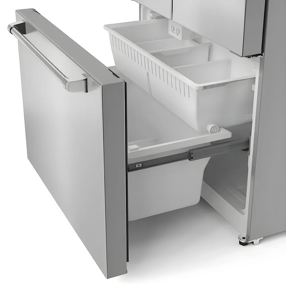 BRAND NEW - VESTA Yukon 36" Counter-Depth Stainless Steel French-Door Refrigerator with Bottom-Freezer - Image 6